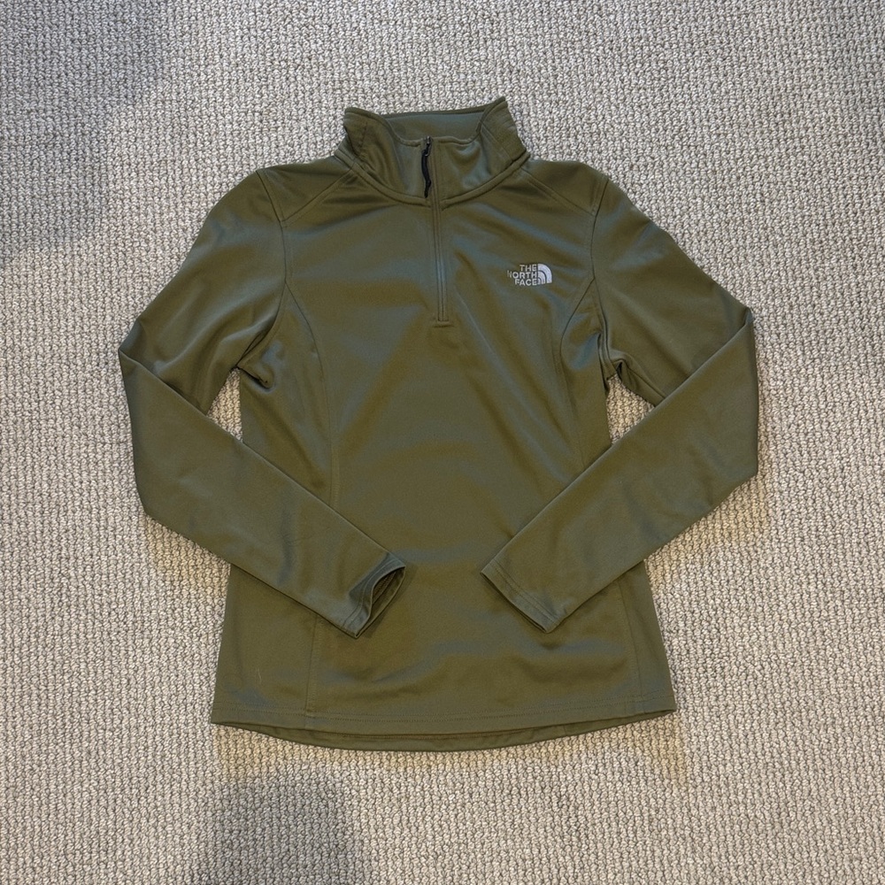 The North Face Women's Long Sleeve Top in Olive